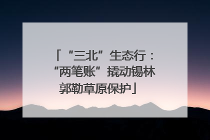 “三北”生态行：“两笔账”撬动锡林郭勒草原保护
