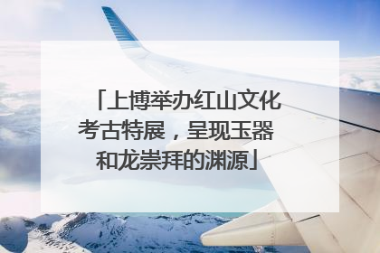 上博举办红山文化考古特展，呈现玉器和龙崇拜的渊源