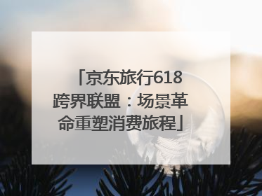 京东旅行618跨界联盟：场景革命重塑消费旅程