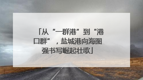 从“一群港”到“港口群”，盐城港向海图强书写崛起壮歌