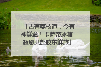 古有荔枝道，今有神鲜盒！卡萨帝冰箱邀您共赴胶东鲜旅