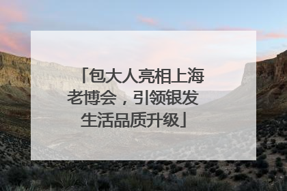 包大人亮相上海老博会，引领银发生活品质升级