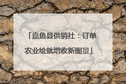 嘉鱼县供销社：订单农业绘就增收新图景