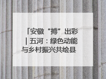 安徽“搏”出彩｜五河：绿色动能与乡村振兴共绘县域发展新图景