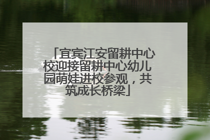宜宾江安留耕中心校迎接留耕中心幼儿园萌娃进校参观，共筑成长桥梁