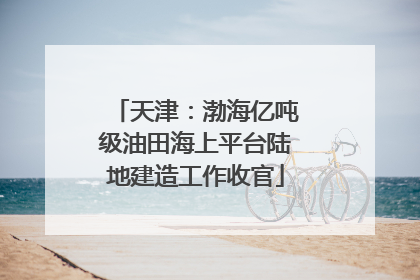 天津：渤海亿吨级油田海上平台陆地建造工作收官