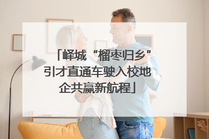 峄城“榴枣归乡”引才直通车驶入校地企共赢新航程