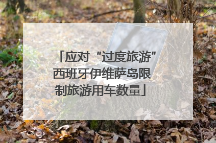 应对“过度旅游” 西班牙伊维萨岛限制旅游用车数量