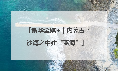 新华全媒+｜内蒙古：沙海之中建“蓝海”