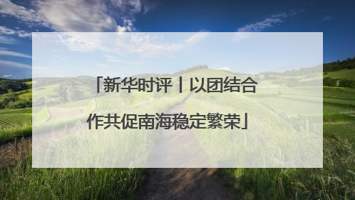 新华时评丨以团结合作共促南海稳定繁荣