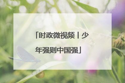 时政微视频丨少年强则中国强