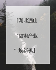 湖北通山“甜蜜产业”焕新机