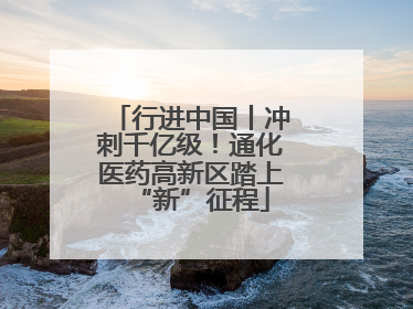 行进中国丨冲刺千亿级！通化医药高新区踏上“新”征程