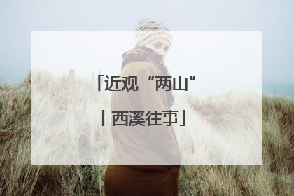 近观“两山”丨西溪往事