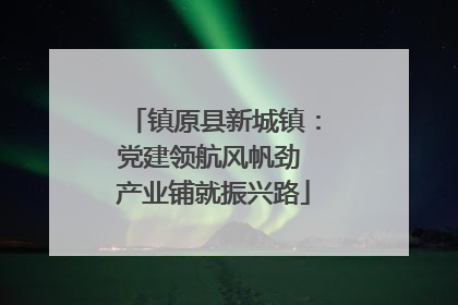 镇原县新城镇：党建领航风帆劲 产业铺就振兴路