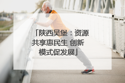 陕西吴堡：资源共享惠民生 创新模式促发展