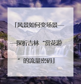 风景如何变场景——探析吉林“赏花游”的流量密码